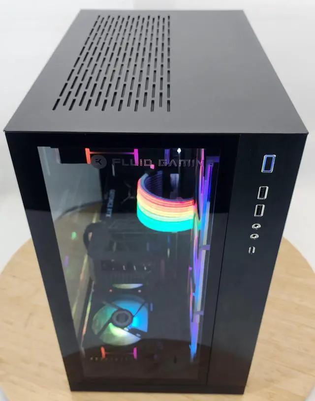 Alt view image 5 of 7 - Gaming PC Ryzen 7 7800X3D 32GB RAM 1TB SSD RTX 4070 Ti 12GB Windows 11 Computer