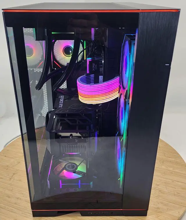 Alt view image 5 of 7 - Gaming PC Ryzen 7 9800X3D 32GB RAM 2TB SSD RTX 4080 SUPER 16GB Win11 Computer