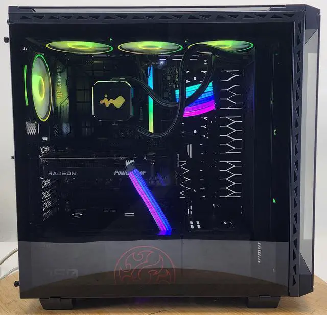 Alt view image 4 of 7 - Gaming PC i7-14700KF 16GB RAM 1TB SSD 9060 XT 16GB Windows 11 Computer