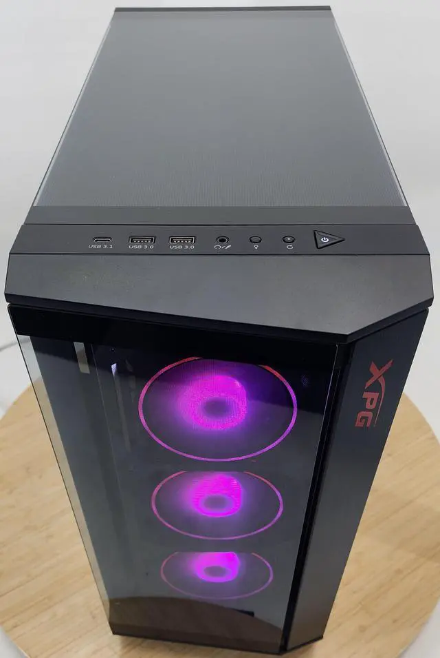 Alt view image 5 of 7 - Gaming PC i7-14700KF 16GB RAM 1TB SSD 9060 XT 16GB Windows 11 Computer
