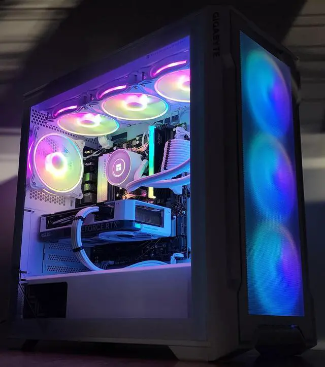 Alt view image 3 of 7 - Gaming PC Ryzen 5 9600X 16GB RAM 1TB SSD RTX 4060 Ti 8GB Windows 11 Computer