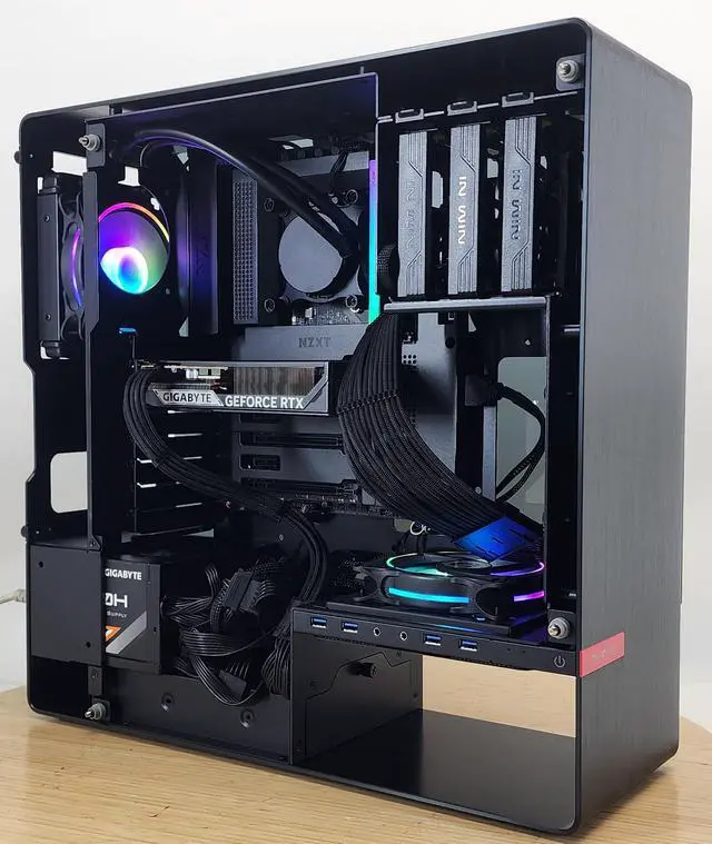 Alt view image 2 of 7 - Gaming PC i5-12600KF 16GB RAM 512GB SSD RTX 5060 8GB Windows 11 Computer