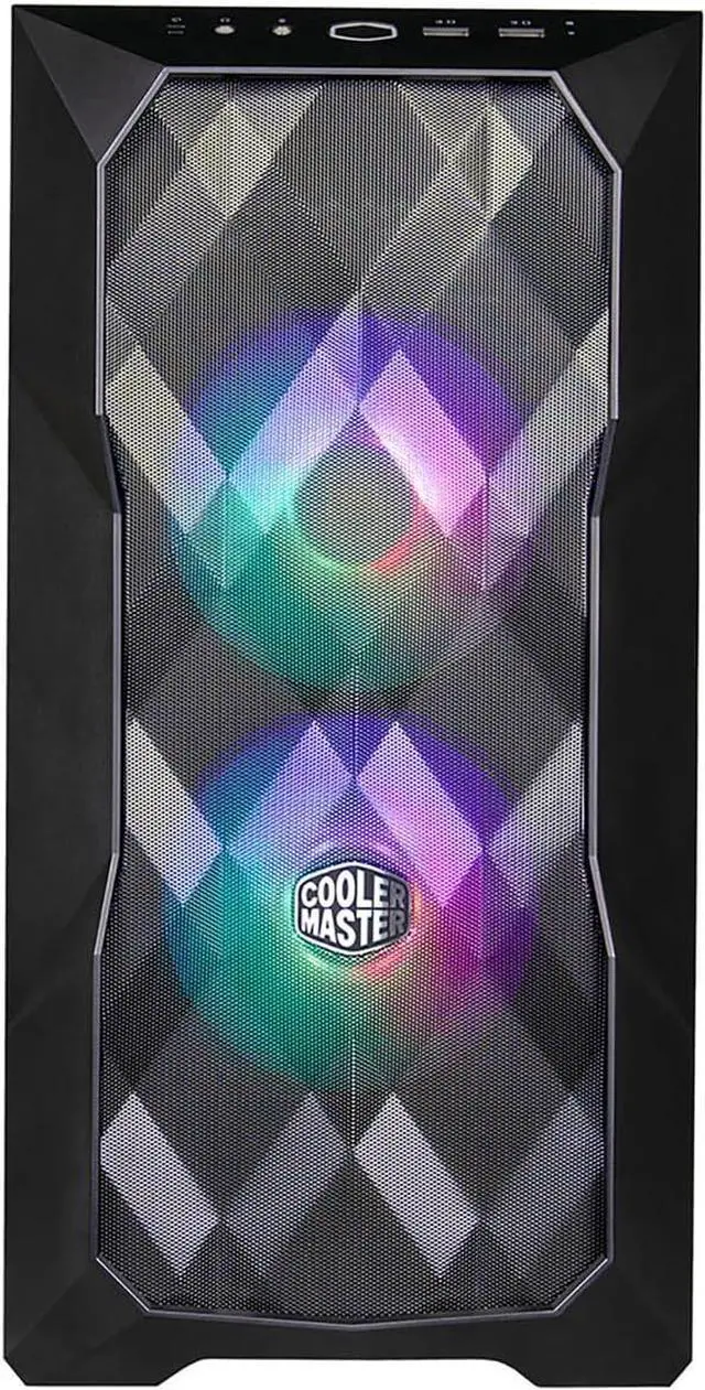 Alt view image 2 of 4 - Cooler Master TD300 Mesh Micro-ATX Tower Computer Case