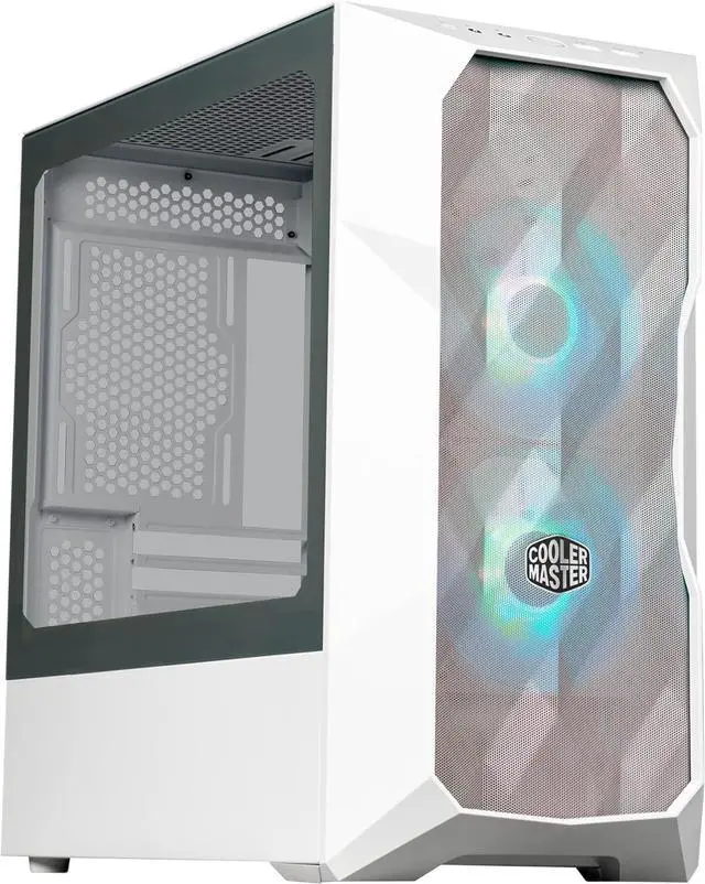 Main image of Cooler Master TD300 Mesh White Micro-ATX Tower Computer Case