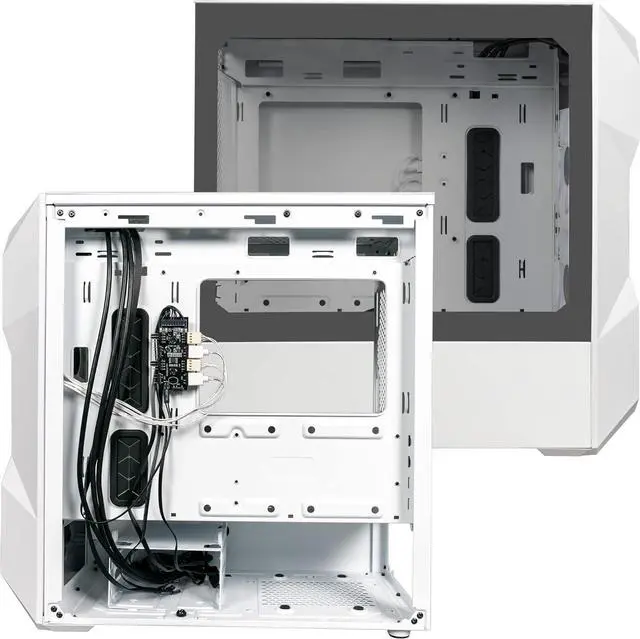 Alt view image 4 of 4 - Cooler Master TD300 Mesh White Micro-ATX Tower Computer Case