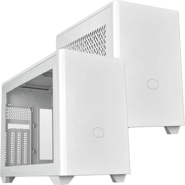 Alt view image 3 of 4 - Cooler Master NR200P V2 White Mini-ITX Computer Case