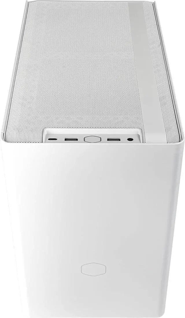 Alt view image 4 of 4 - Cooler Master NR200P V2 White Mini-ITX Computer Case