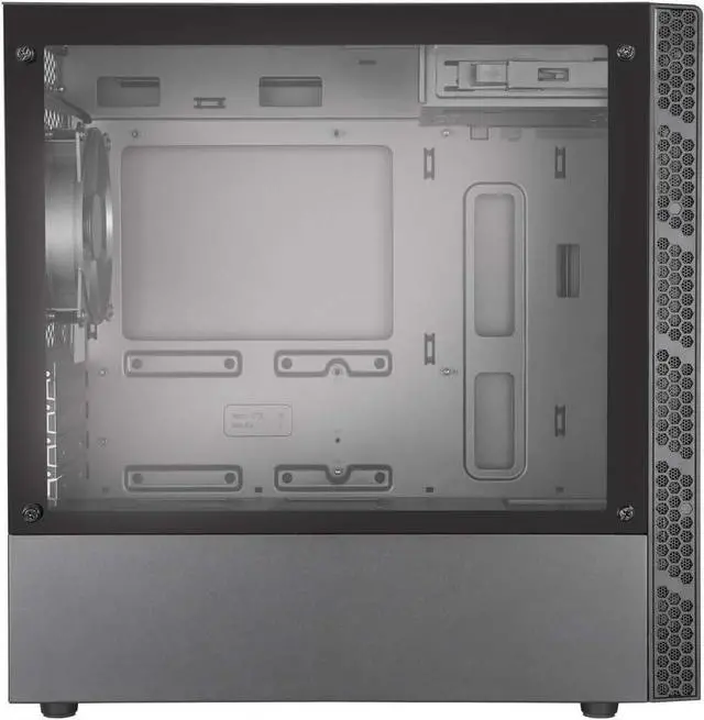 Alt view image 3 of 4 - MASTERBOX MB400L Mini Tower with ODD Black Computer Case