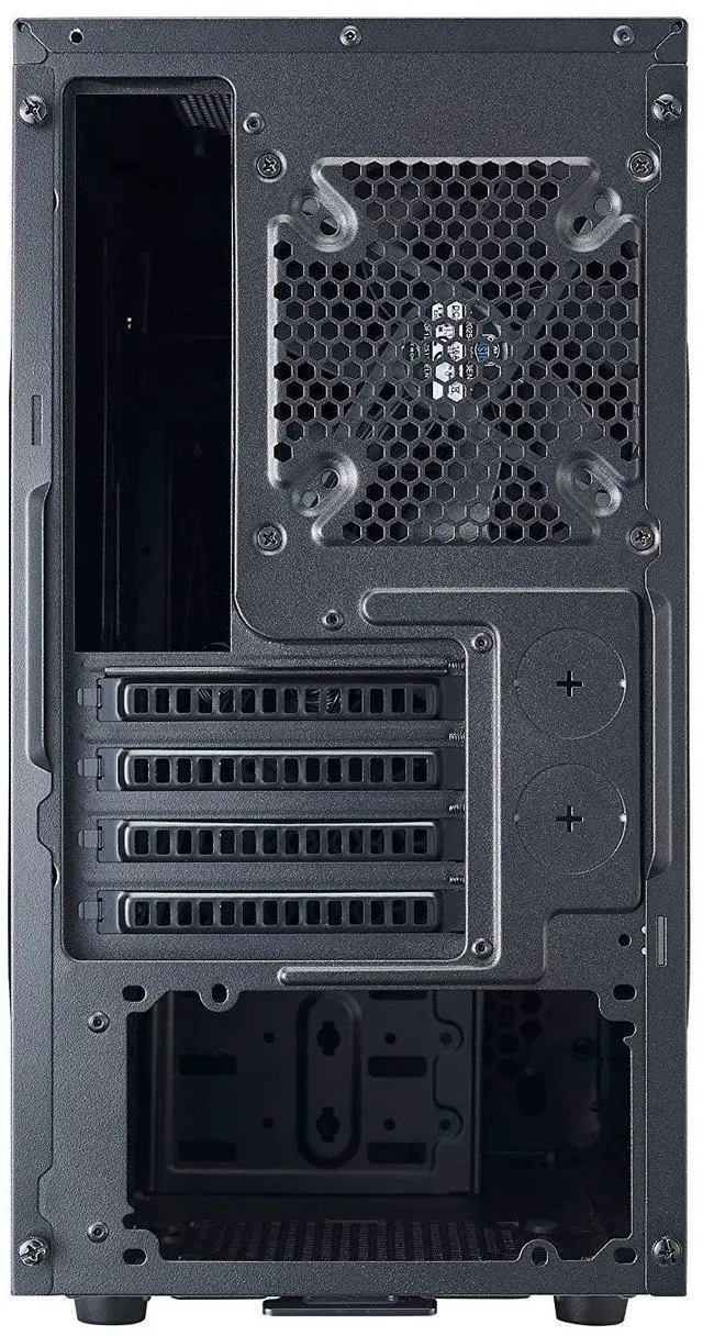 Alt view image 6 of 6 - Cooler Master N200 Mini Tower mATX Black Gaming Computer Case Mesh Front Panel