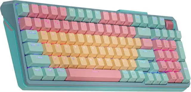 Alt view image 2 of 4 - Cooler Master MK770 Macaron Wireless Mechanical RGB Gaming Keyboard