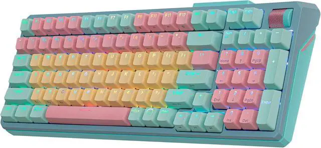 Alt view image 4 of 4 - Cooler Master MK770 Macaron Wireless Mechanical RGB Gaming Keyboard
