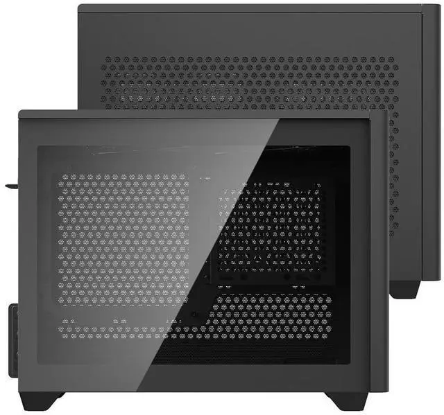 Alt view image 4 of 6 - Cooler Master MasterBox NR200P V2 Mini-ITX Mini Tower Desktop Computer Case