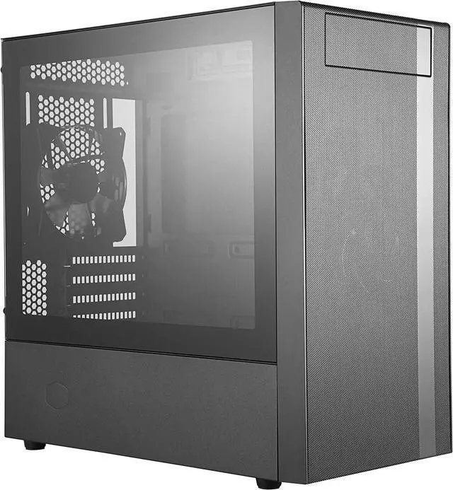 Main image of Cooler Master MasterBox NR400 Black MicroATX Mini Tower Desktop Computer Case