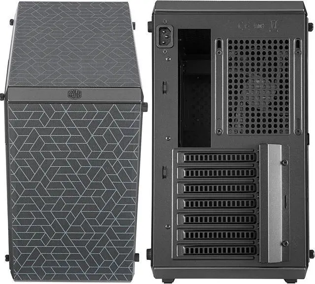 Alt view image 4 of 4 - Cooler Master MasterBox Q500L Black MicroATX Mid Tower Desktop Computer Case