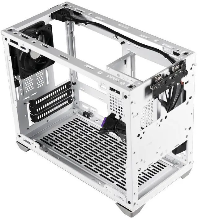 Alt view image 6 of 7 - Cooler Master MasterBox NR200 MCB-NR200-WNN-S00 Mini-ITX Desktop Computer Case