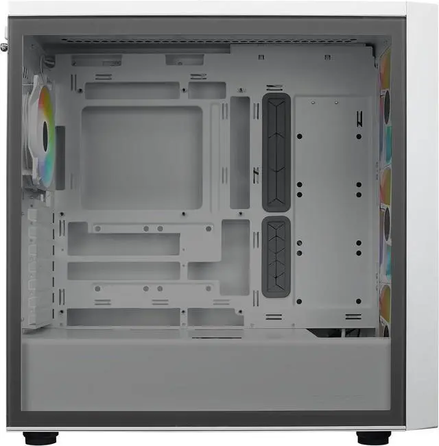 Alt view image 4 of 4 - Cooler Master Masterbox 600 White MB600-WGNN-S00 ATX Mid Desktop Computer Case
