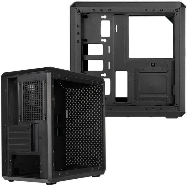 Alt view image 3 of 3 - Cooler Master Q300L V2 Black Mini-ITX Mini Tower Desktop Computer Case