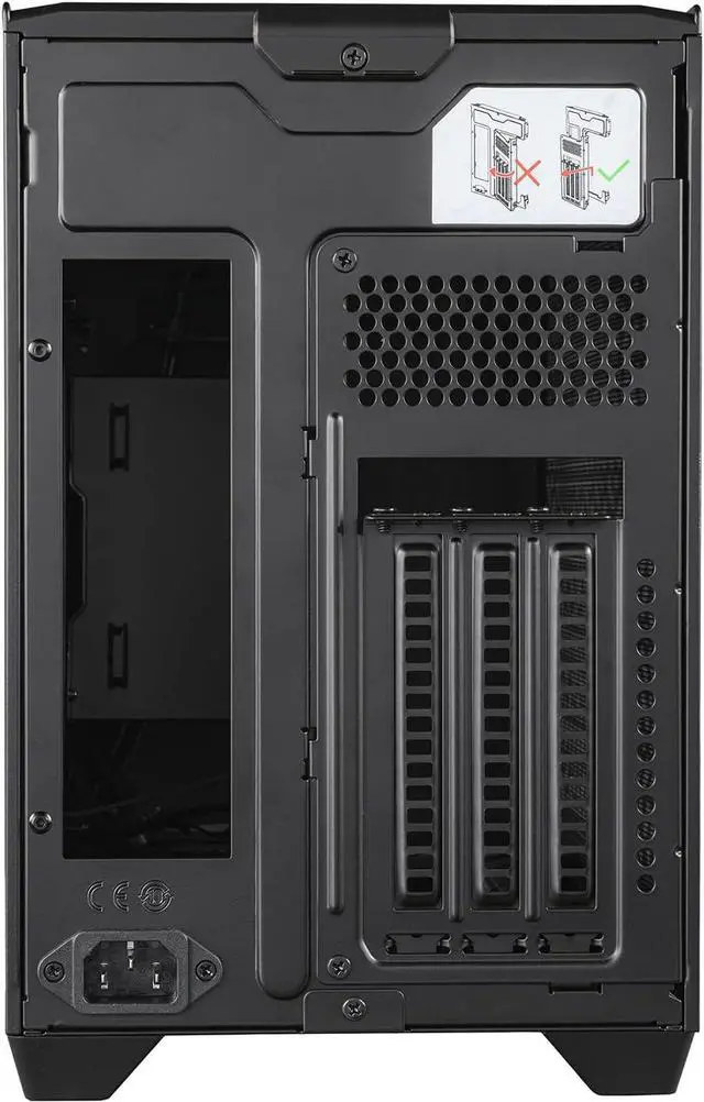 Alt view image 4 of 4 - Cooler Master NR200P V3 Mini-ITX Computer Case