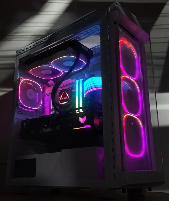 Alt view image 3 of 7 - Gaming PC Ultra 7 270K 32GB RAM 2TB SSD RTX 4080 16GB Windows 11 Computer