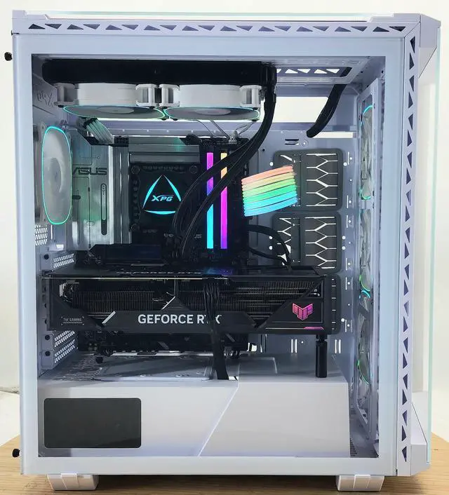 Alt view image 4 of 7 - Gaming PC Ultra 7 270K 32GB RAM 2TB SSD RTX 4080 16GB Windows 11 Computer