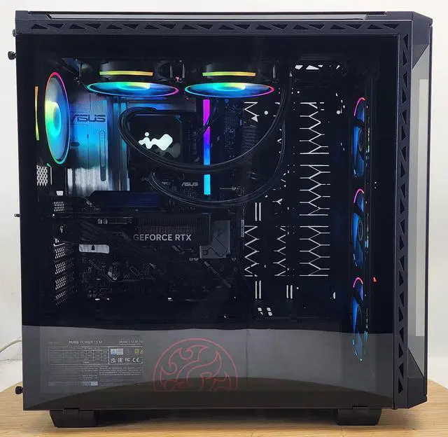 Alt view image 4 of 7 - Gaming PC Ultra 5 250KF 16GB RAM 2TB SSD RTX 5060 8GB Windows 11 Computer