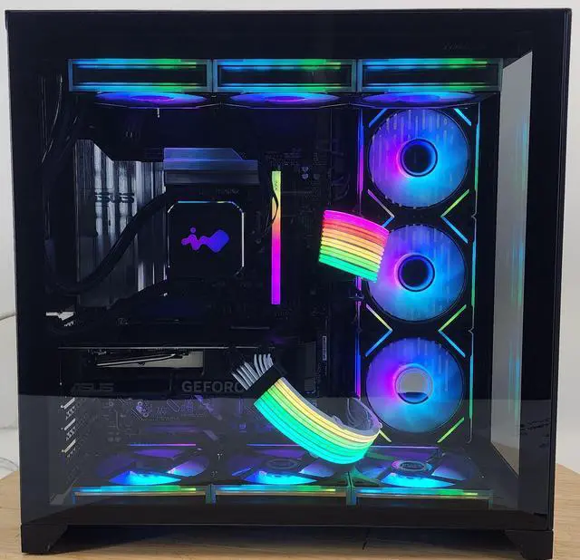 Alt view image 4 of 7 - Gaming PC Ultra 5 250KF 16GB RAM 2TB SSD RTX 4070 12GB Windows 11 Computer