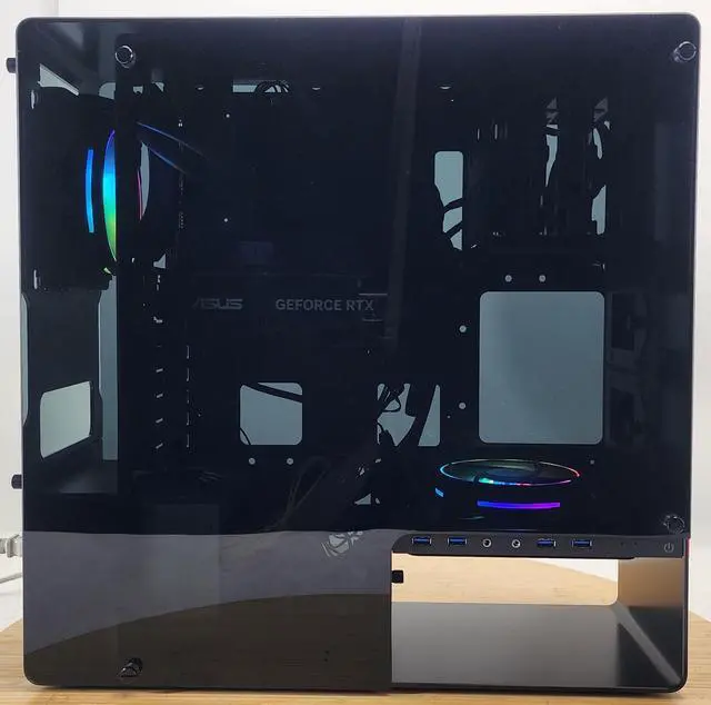 Alt view image 4 of 7 - Gaming PC i5-6500 8GB RAM 128GB SSD + 500GB HDD RTX 3050 6GB Windows 11 Computer