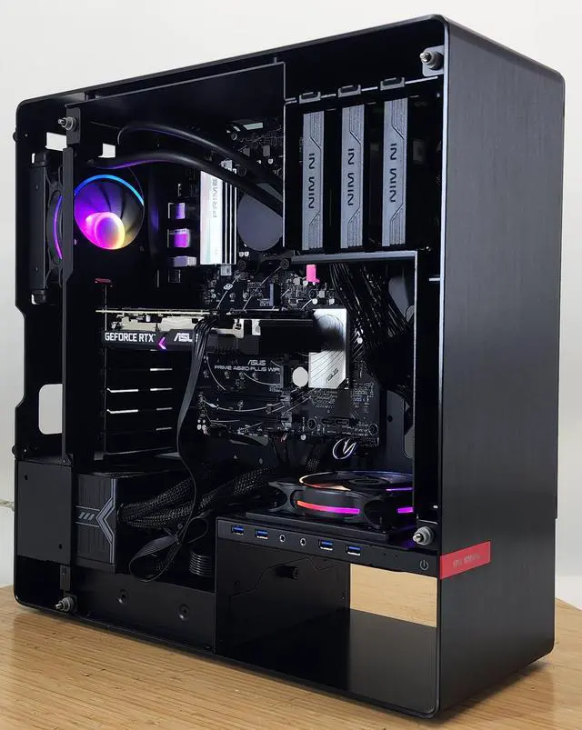 Alt view image 2 of 7 - Gaming PC Ryzen 5 8500G 16GB RAM 240GB SSD+2TB HDD RTX 3060 Ti 8G Win11 Computer