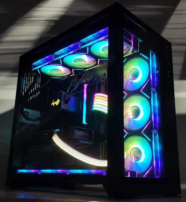 Alt view image 3 of 7 - Gaming PC Ryzen 7 7800X3D 16GB RAM 1TB SSD RTX 4060 Ti 16GB Windows 11 Computer