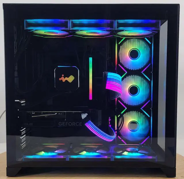 Alt view image 4 of 7 - Gaming PC Ryzen 7 7800X3D 16GB RAM 1TB SSD RTX 4060 Ti 16GB Windows 11 Computer