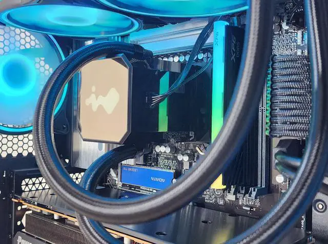 Alt view image 2 of 7 - Gaming PC Ultra 5 250KF 16GB RAM 2TB SSD RX 7800 XT 16GB Windows 11 Computer