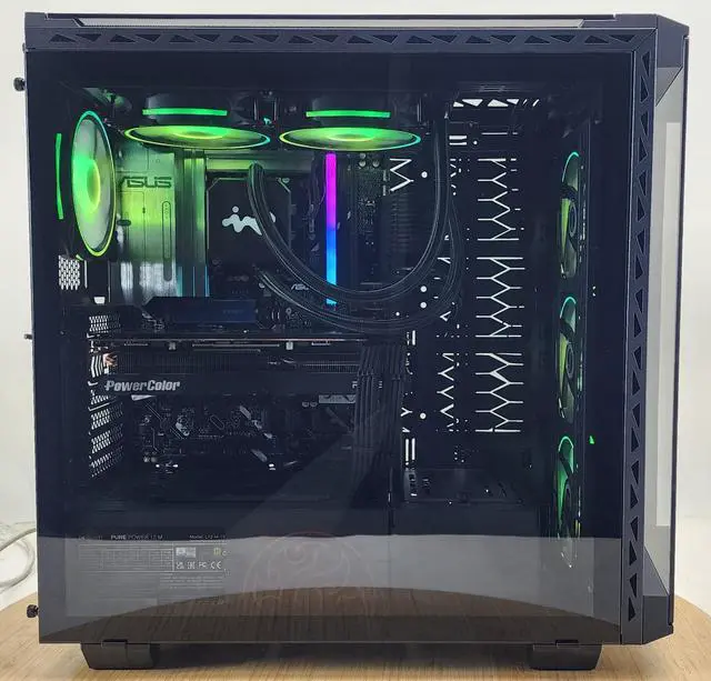 Alt view image 4 of 7 - Gaming PC Ultra 5 250KF 16GB RAM 2TB SSD RX 7800 XT 16GB Windows 11 Computer