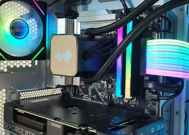Alt view image 2 of 7 - Gaming PC Ultra 7 270K 32GB RAM 1TB SSD RTX 4070 SUPER 12GB Windows 11 Computer