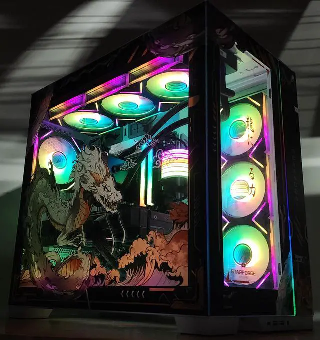 Alt view image 3 of 7 - Gaming PC Ultra 7 270K 32GB RAM 1TB SSD RTX 4070 SUPER 12GB Windows 11 Computer