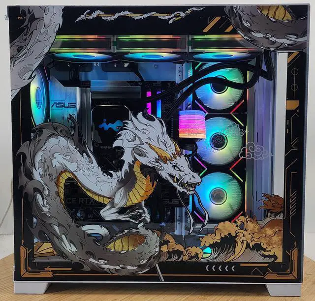 Alt view image 4 of 7 - Gaming PC Ultra 7 270K 32GB RAM 1TB SSD RTX 4070 SUPER 12GB Windows 11 Computer