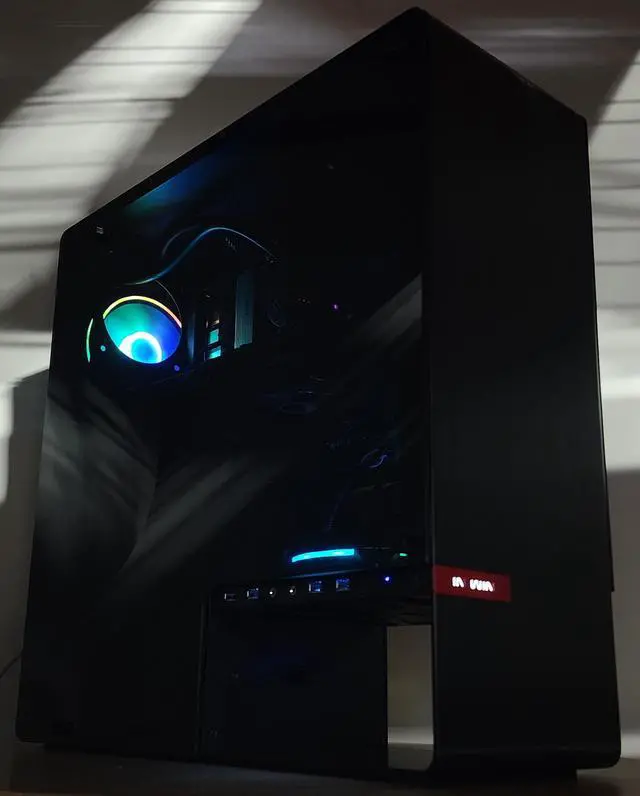 Alt view image 3 of 7 - Gaming PC Ryzen 5 7600X 16GB RAM 512GB SSD+2TB HDD RX 7600 XT 16GB Win11 PC