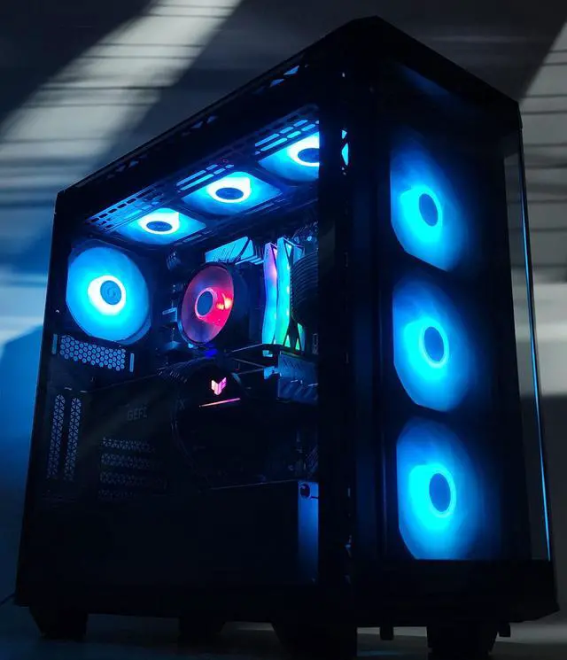 Alt view image 3 of 7 - Gaming PC Ryzen 7 5700X 16GB RAM 1TB SSD RTX 3070 8GB Windows 11 Computer