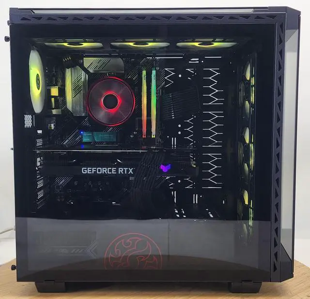 Alt view image 4 of 7 - Gaming PC Ryzen 7 5700X 16GB RAM 1TB SSD RTX 3070 8GB Windows 11 Computer