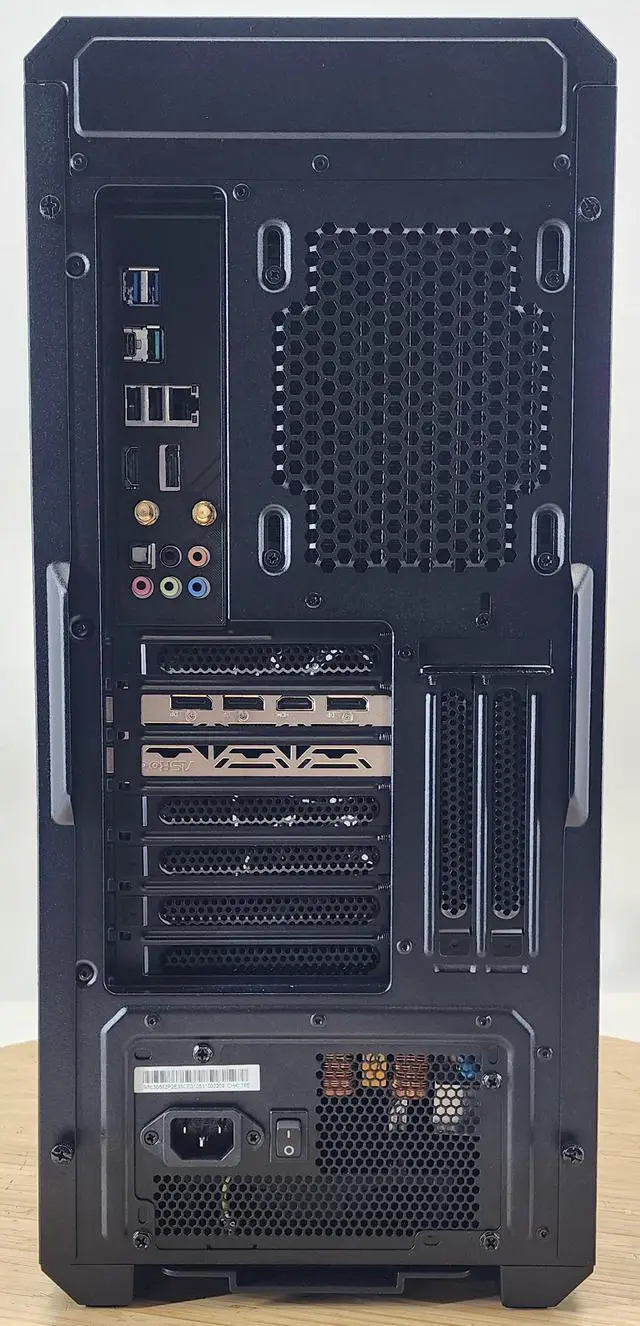 Alt view image 7 of 7 - Gaming PC Ryzen 7 5700X 16GB RAM 500GB SSD RX 7600 8GB Windows 11 Computer