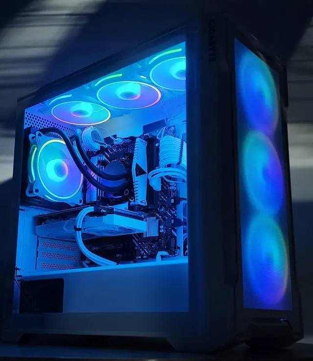 Alt view image 3 of 7 - Gaming PC i5-12400F 16GB RAM 256GB SSD + 500GB HDD RTX 3060 8GB Win11 Computer