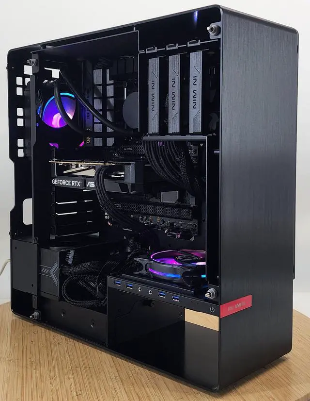 Alt view image 2 of 7 - Gaming PC Ryzen 5 7600X 16GB RAM 1TB SSD RTX 5060 8GB Windows 11 Computer