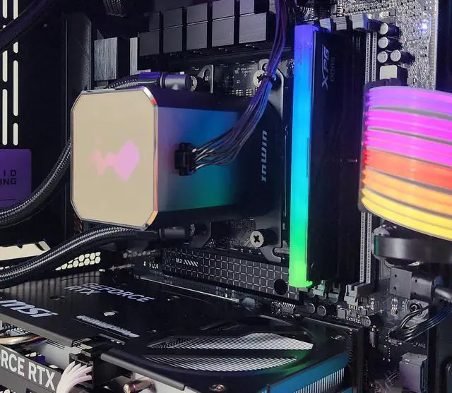 Alt view image 2 of 7 - Gaming PC Ryzen 7 7800X3D 16GB RAM 2TB SSD RTX 5060 Ti 16GB Windows 11 Computer