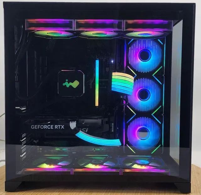 Alt view image 4 of 7 - Gaming PC Ryzen 7 7800X3D 16GB RAM 2TB SSD RTX 5060 Ti 16GB Windows 11 Computer