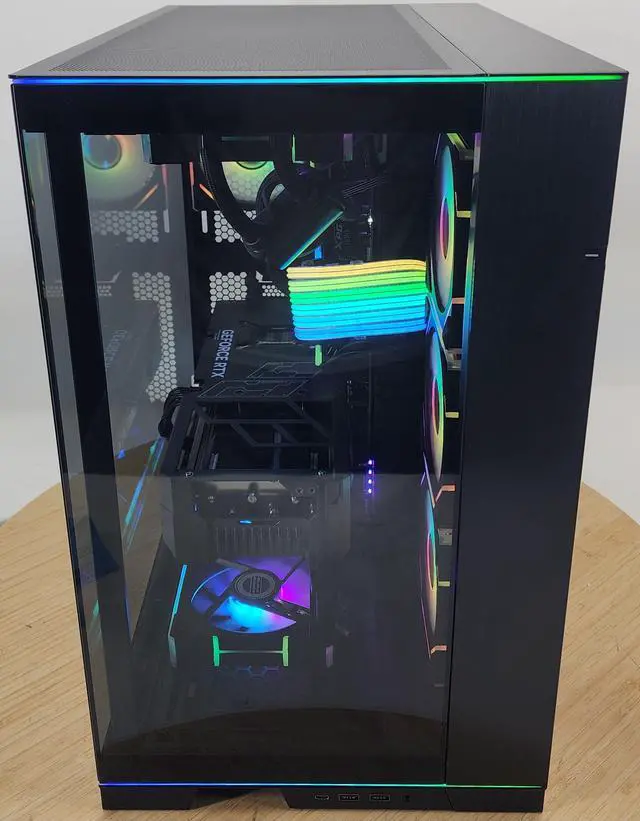Alt view image 5 of 7 - Gaming PC Ryzen 9 9950X3D 32GB RAM 2TB SSD RTX 4080 SUPER 16GB Win11 Computer