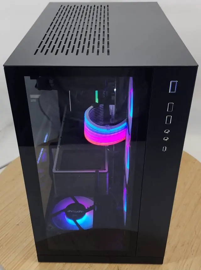 Alt view image 5 of 7 - Gaming PC Ryzen 7 9800X3D 32GB RAM 2TB SSD RTX 4070 Ti SUPER 16GB Win11 Computer
