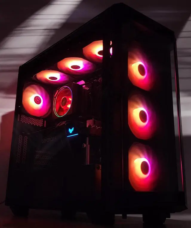 Alt view image 3 of 7 - Gaming PC Ryzen 7 5800XT 16GB RAM 1TB SSD RTX 3070 Ti 8GB Windows 11 Computer