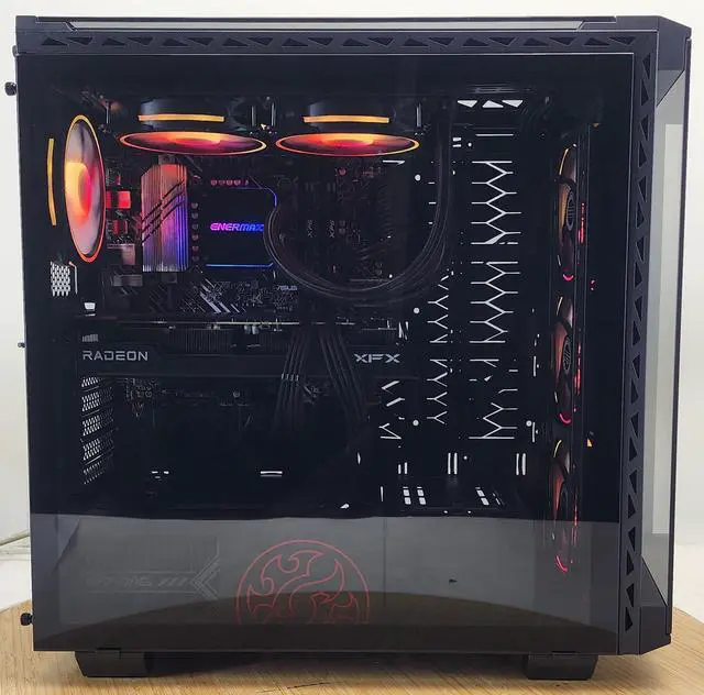 Alt view image 4 of 7 - Gaming PC i5-12600KF 16GB RAM 1TB SSD RX 7600 XT 16GB Windows 11 Computer