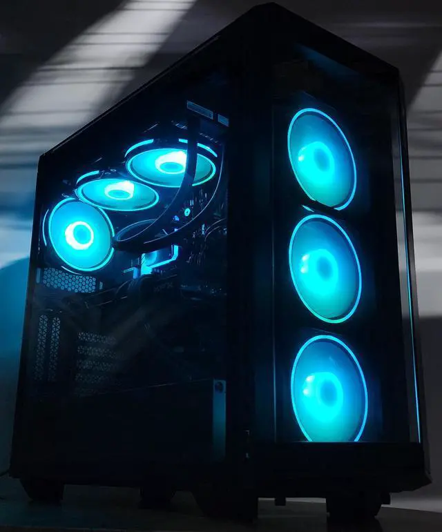 Alt view image 3 of 7 - Gaming PC i5-12600KF 16GB RAM 1TB SSD RX 7600 XT 16GB Windows 11 Computer