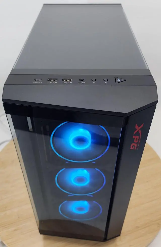 Alt view image 5 of 7 - Gaming PC i5-12600KF 16GB RAM 1TB SSD RX 7600 XT 16GB Windows 11 Computer