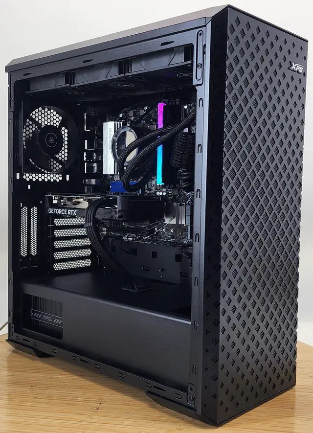 Alt view image 2 of 7 - Gaming PC Ryzen 5 7600X 16GB RAM 512GB SSD RTX 4060 8GB Windows 11 Computer